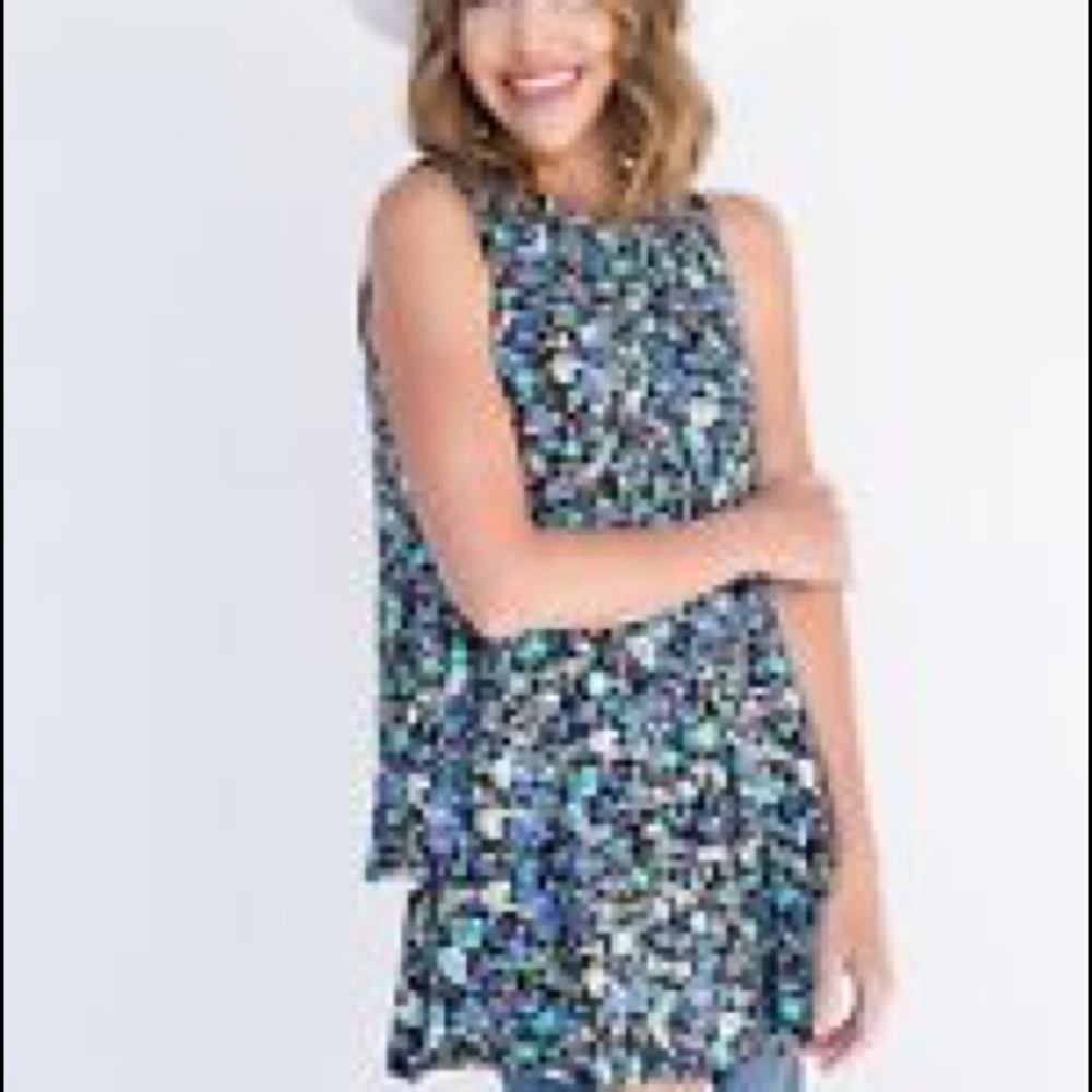 Agnes & Dora Tiered Tunic Tank